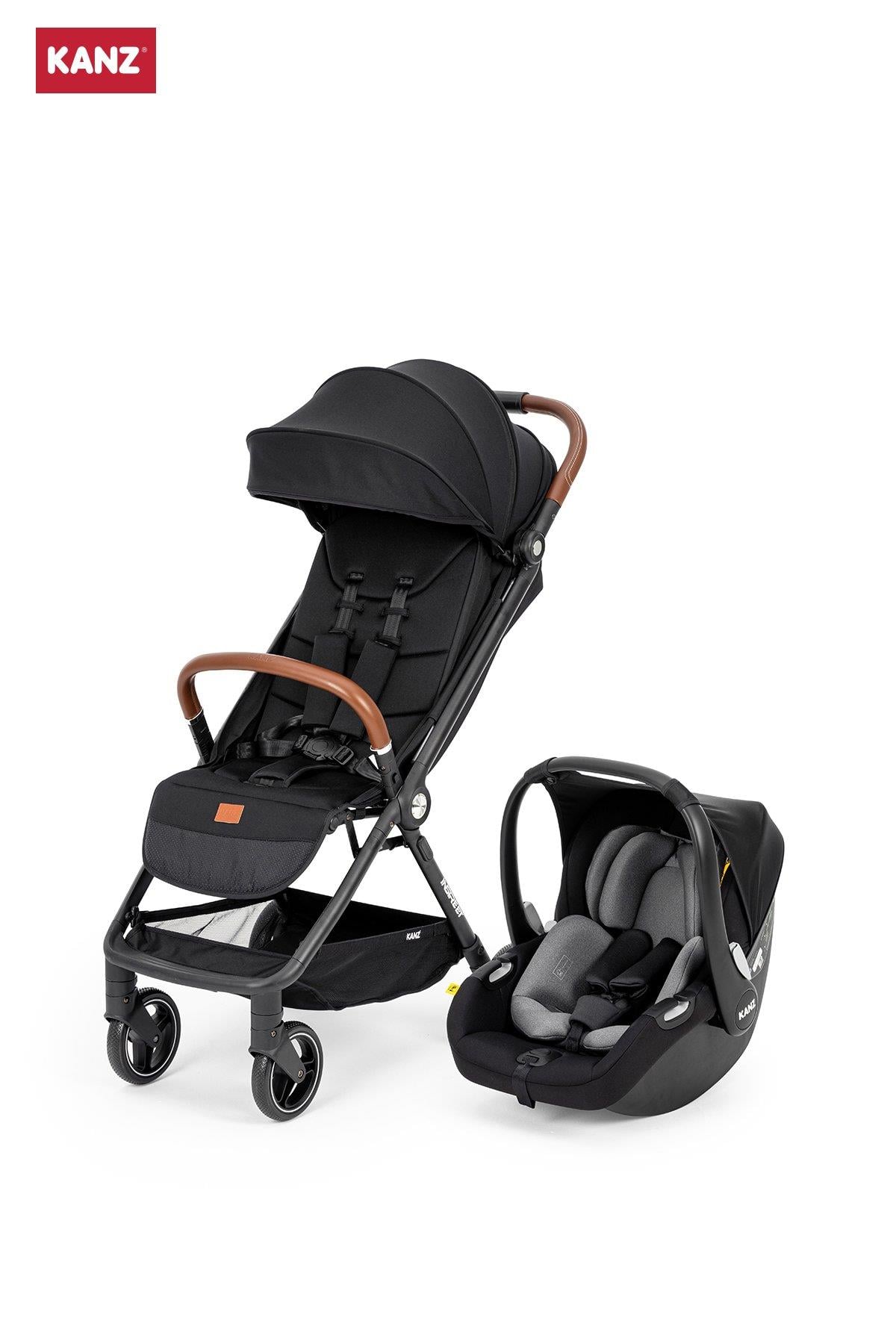 Kanz Instreet Autofold Travel Sistem Bebek Arabası Siyah