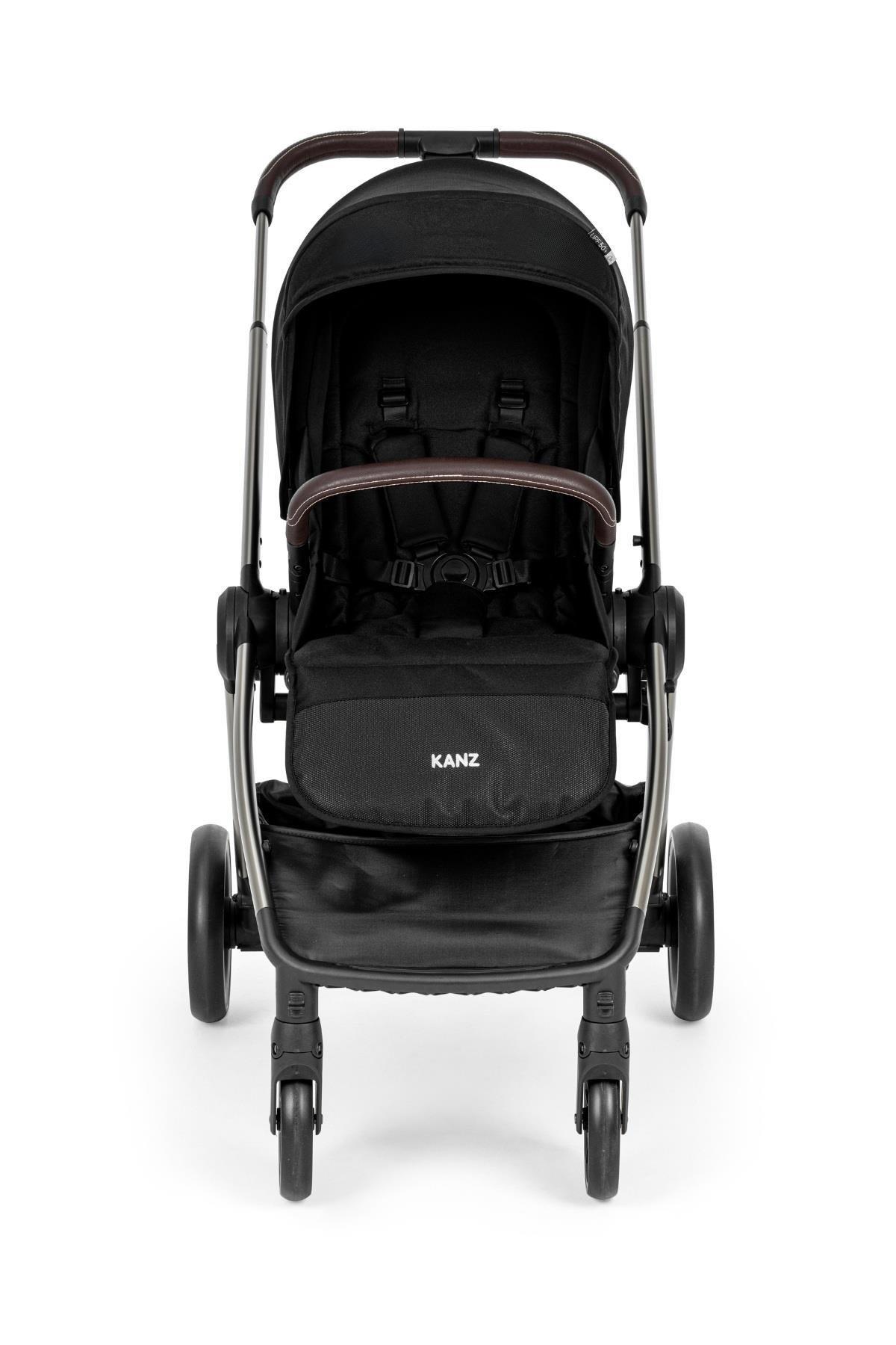 Kanz v-Go2 Travel Sistem Bebek Arabası Siyah