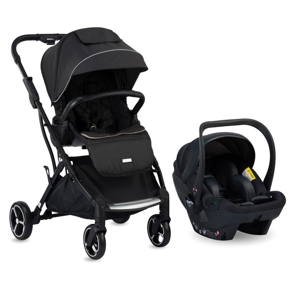 Kraft Juno i-Size Travel Sistem Bebek Arabası Black