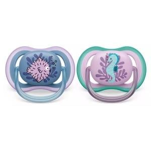 AVENT 2 li Ultra Air 6-18 Ay Kız Emzik