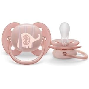 AVENT 2 li Ultra Yumuşak 0-6 Ay Kız Emzik