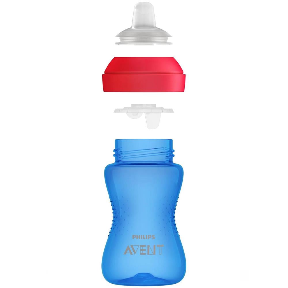 Bardak... Yumuşak Uçlu 300 ml Mavi
