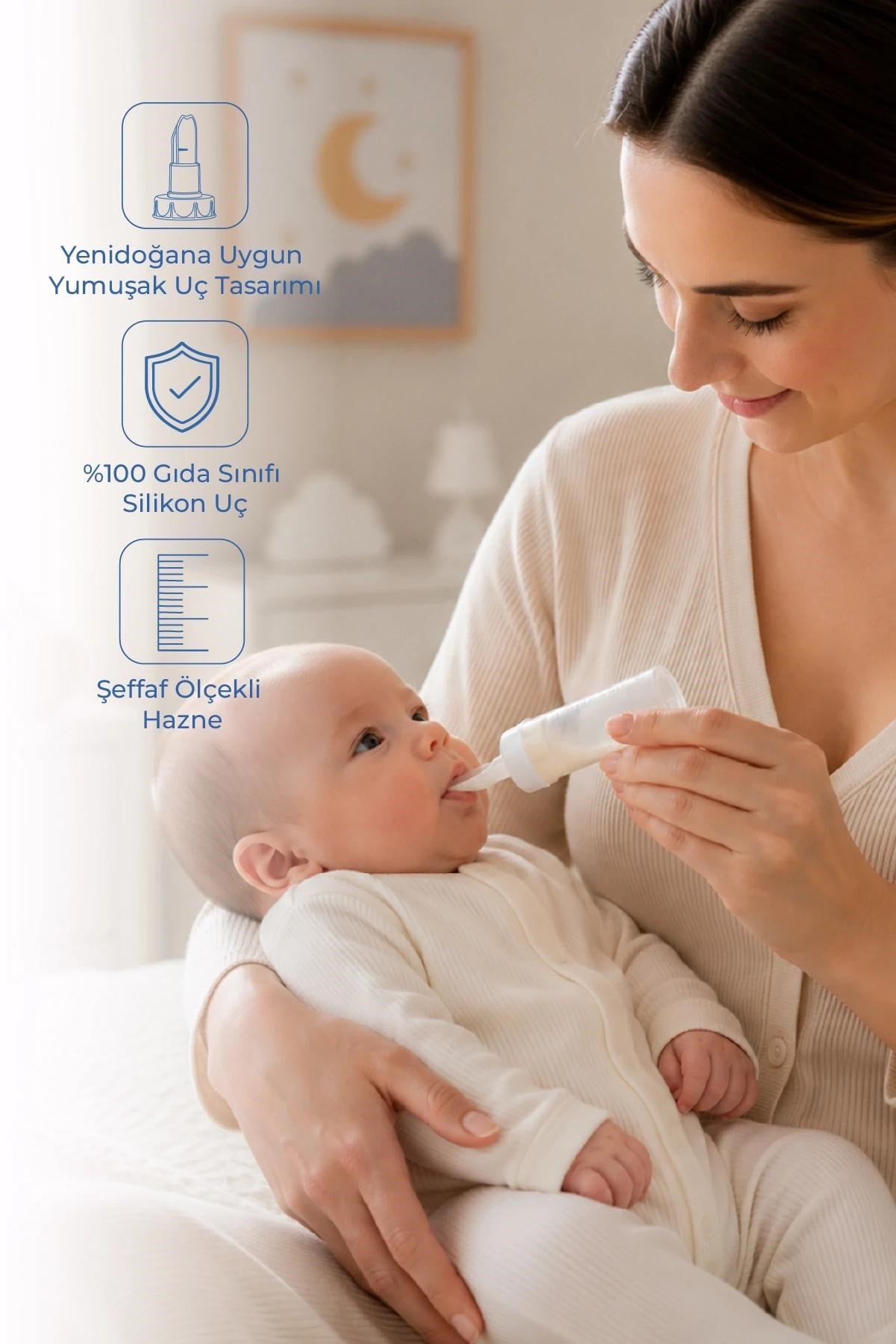 Babyjem Bebek Anne Süt Kaşığı