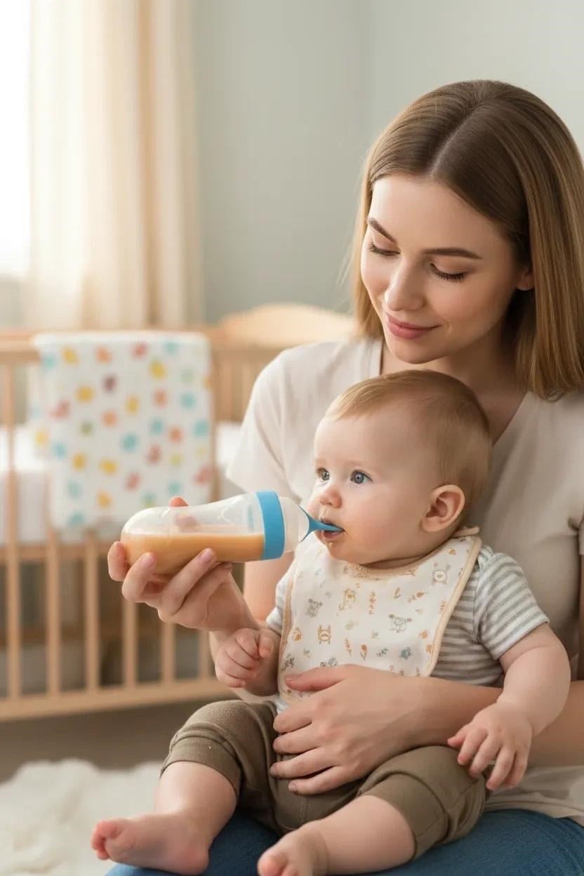 BABYJEM Sıkmalı Kaşık ( 4 Ay + )