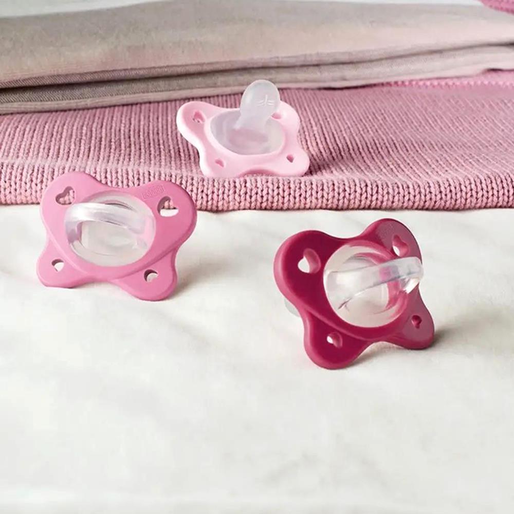 Emzik...Physıo Dual Soft Kız 6-12 Ay 2li