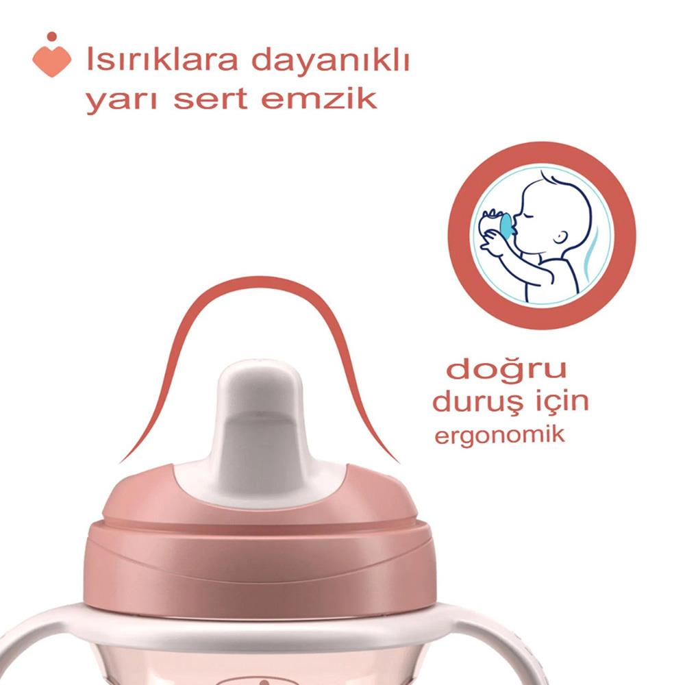 CHİCCO Yumuşak Uçlu Geçiş Bardağı ( 4+ Ay )