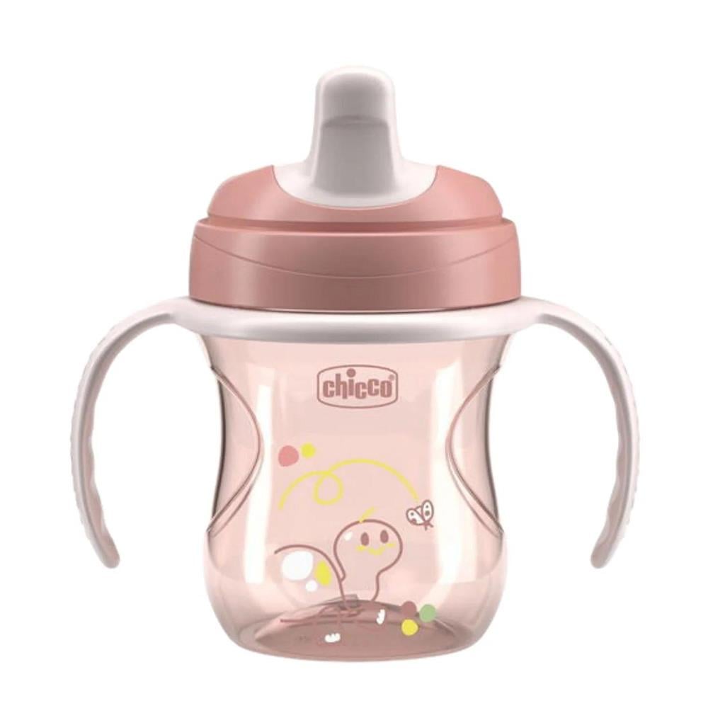 CHİCCO Yarı Yumuşak Uçlu Bardak ( 6 + Kız )