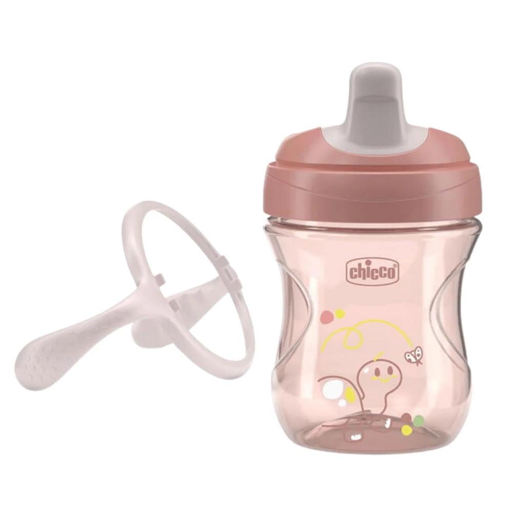 CHİCCO Yarı Yumuşak Uçlu Bardak ( 6 + Kız )