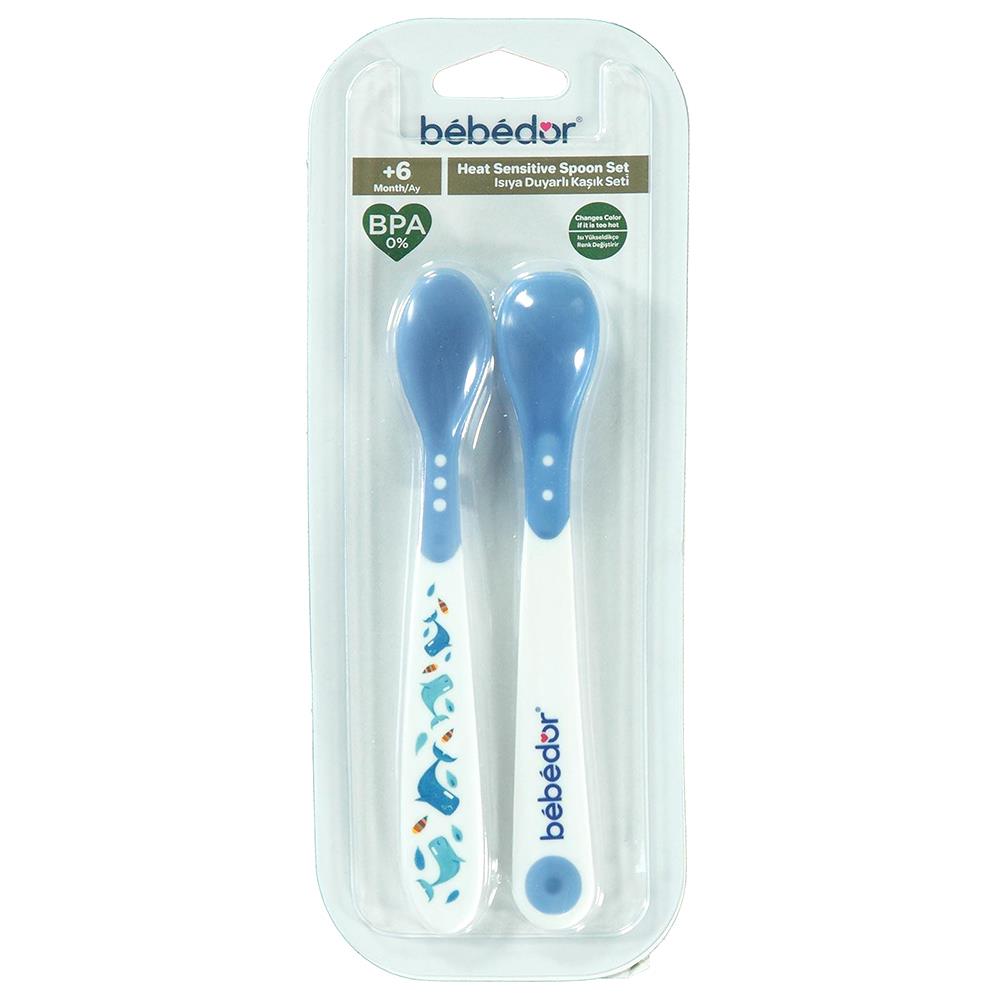 Bebedor Isıya Duyarlı 2 Li Kaşık (6Ay+)