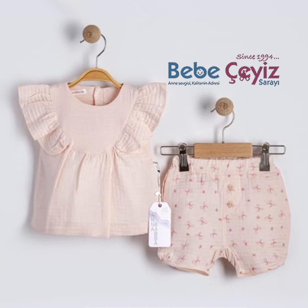 BEBESSİ Spring Time 2'li Takım ( Pembe )