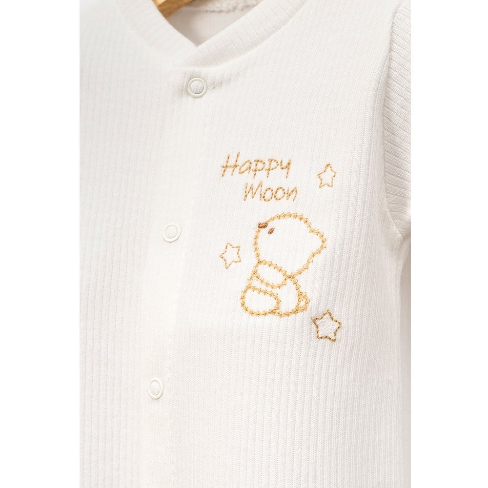 BEBİTOF Happy Moon 10lu Hantane Çıkışı ( Ekru )
