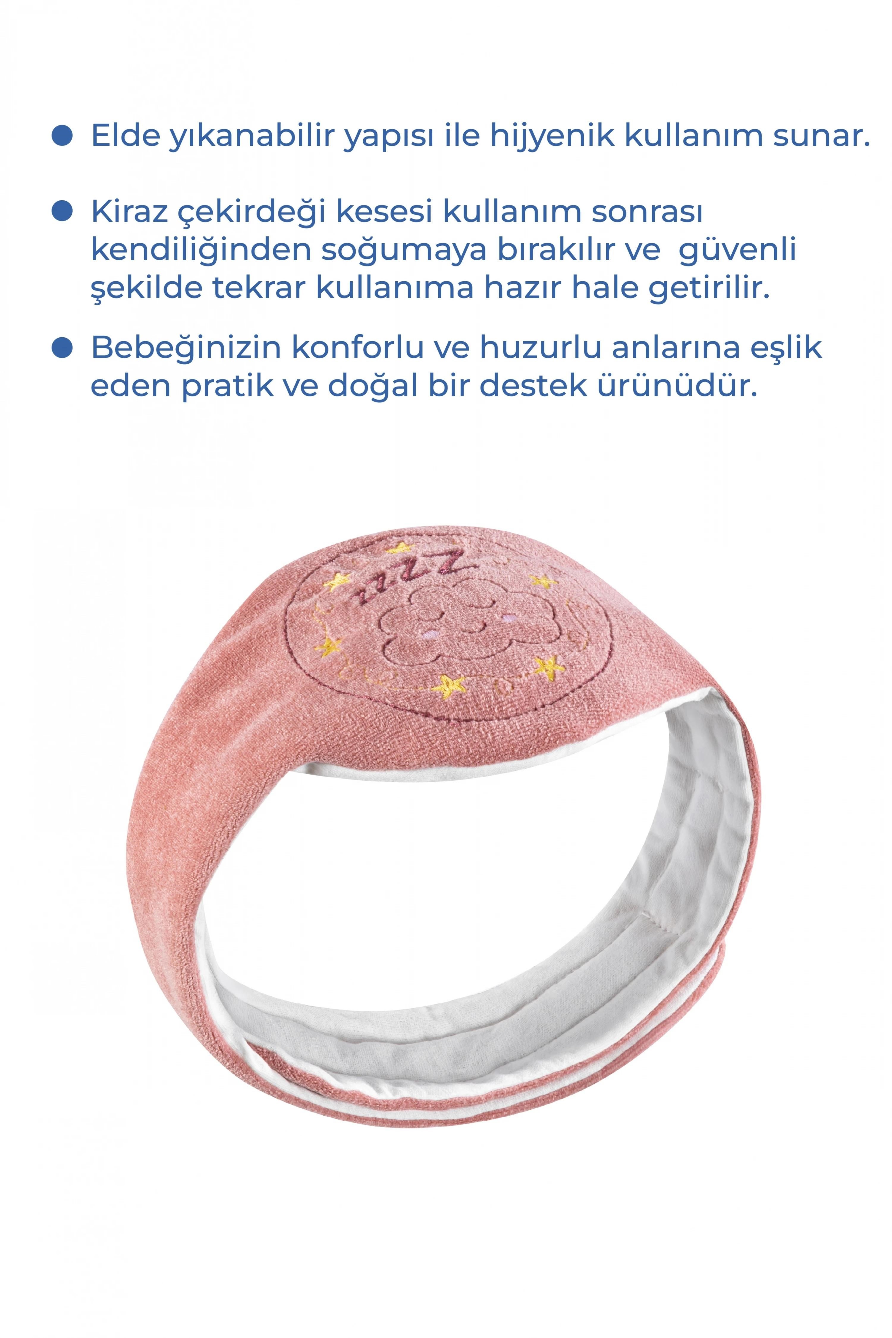 Bel Kemeri...Kiraz Çekirdekli ( Gül Kurusu )