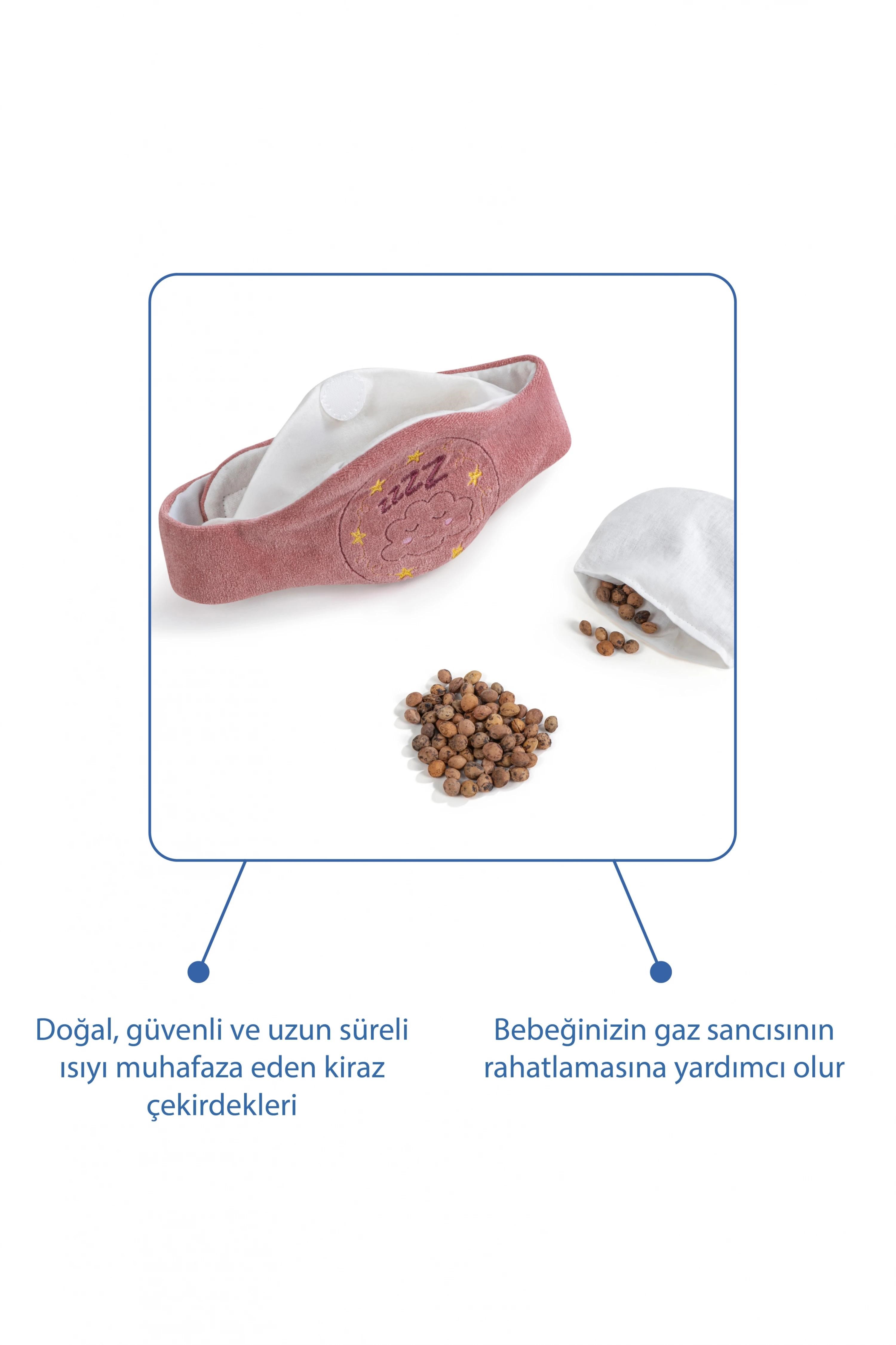 Bel Kemeri...Kiraz Çekirdekli ( Gül Kurusu )