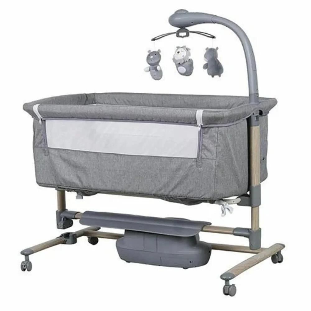 Prego Carmela 4091 Elektrikli Anne Yanı Beşik( Gri )