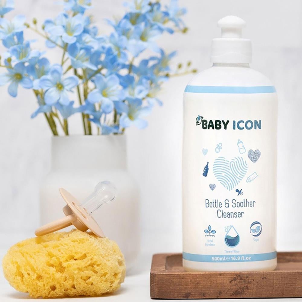 Baby Icon Organik Vegan Emzik ve Biberon Temizleyici 500ml