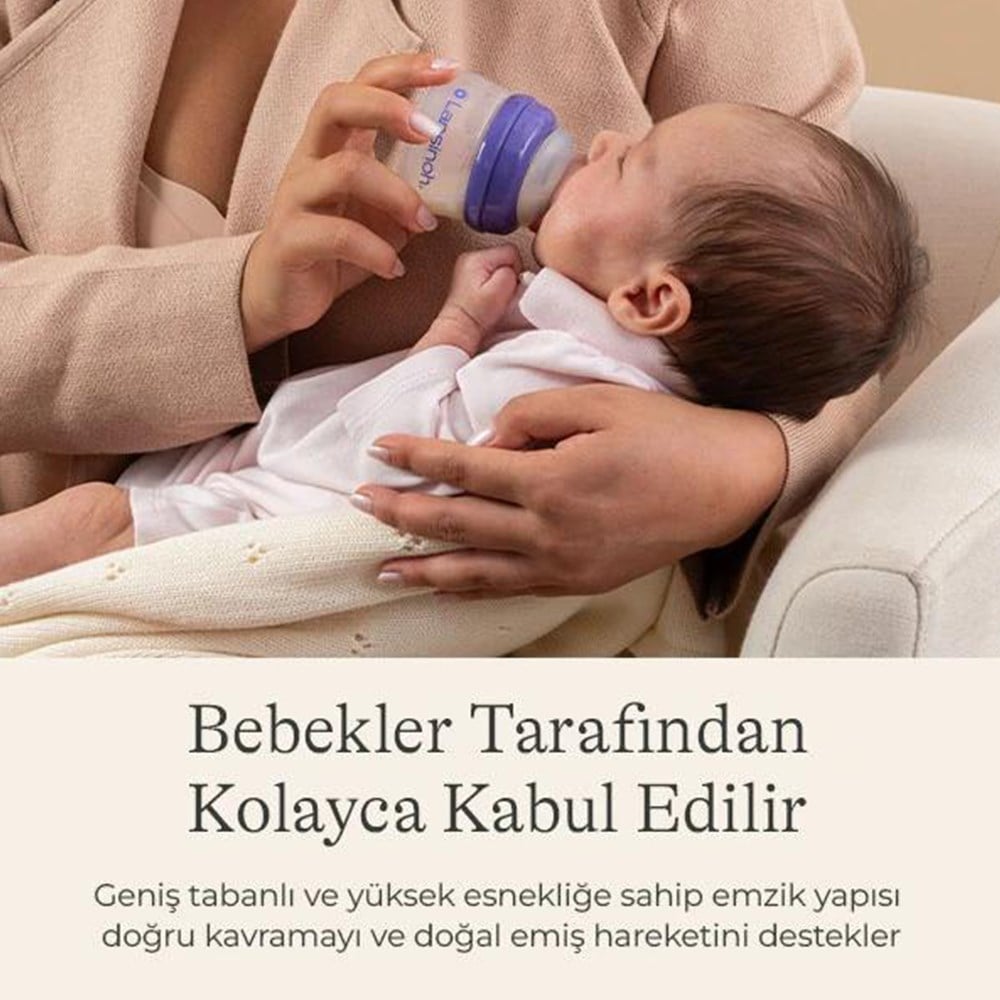 LANSINOH Yenidoğan Biberon Seti ( 160 xs + 160 ml s ) 