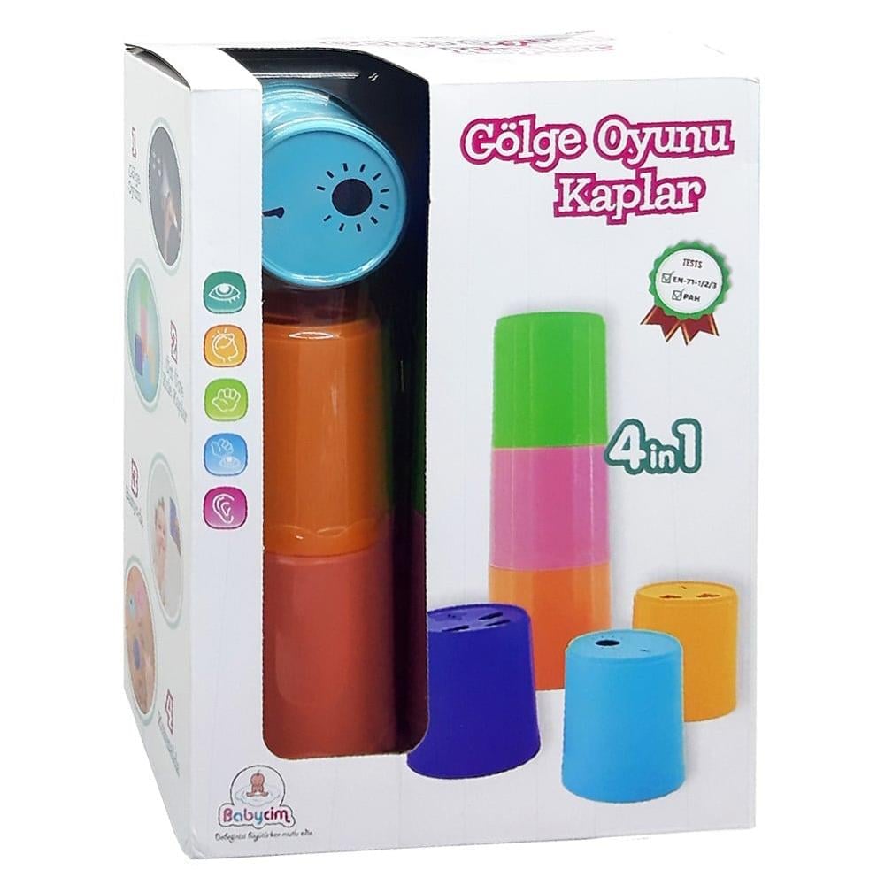 BİRLİK OYUNCAK 4in1 Gölge Oyunu Kaplar 