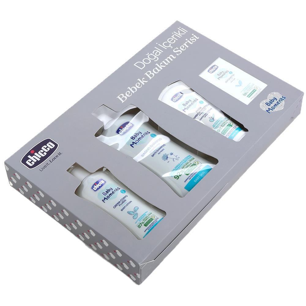 Özel Kozmetik Set Kutulu...4 Parça Gri