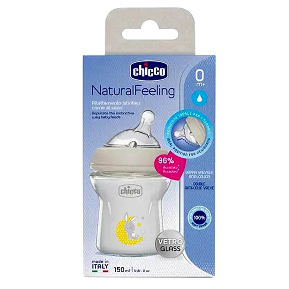 Chicco Cam Natural Feeling Biberon 0 AY+ 150 ML