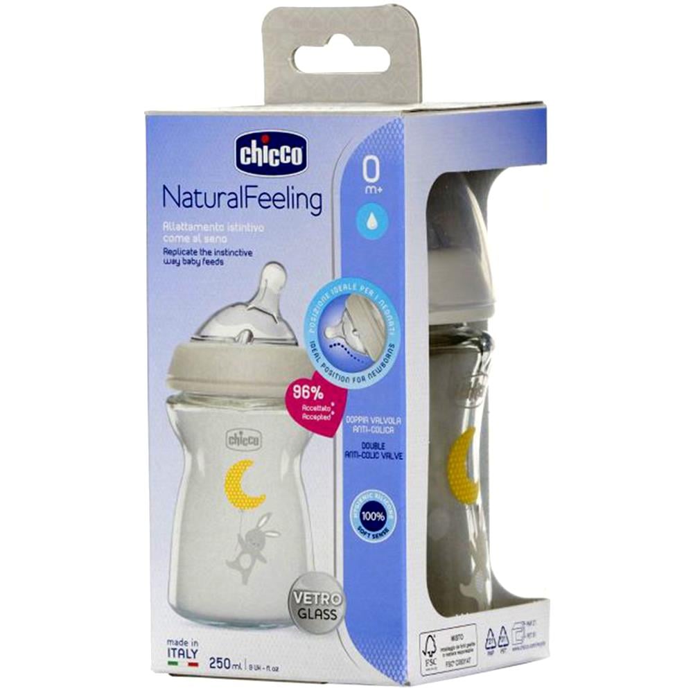 Chicco Natural Feeling Cam Biberon 0 Ay+ 250 ML