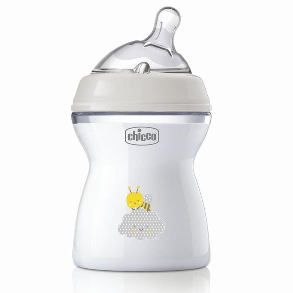 Chicco Natural Feeling Silikon Emzikli Pp Biberon Desenli 250 Ml 2+ Ay Yeni
