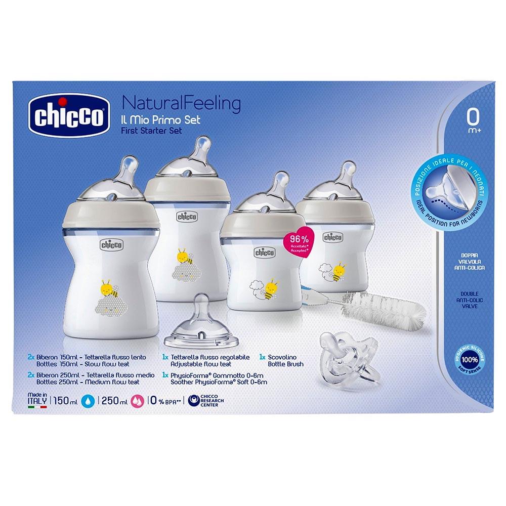 Chicco Natural Feeling Yeni Doğan Biberon Set