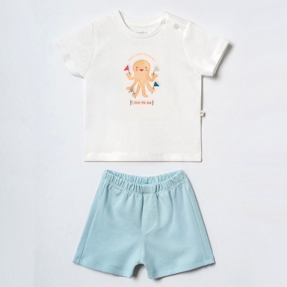 CİCCİM BABY The Sea Şortlu 2li Takım