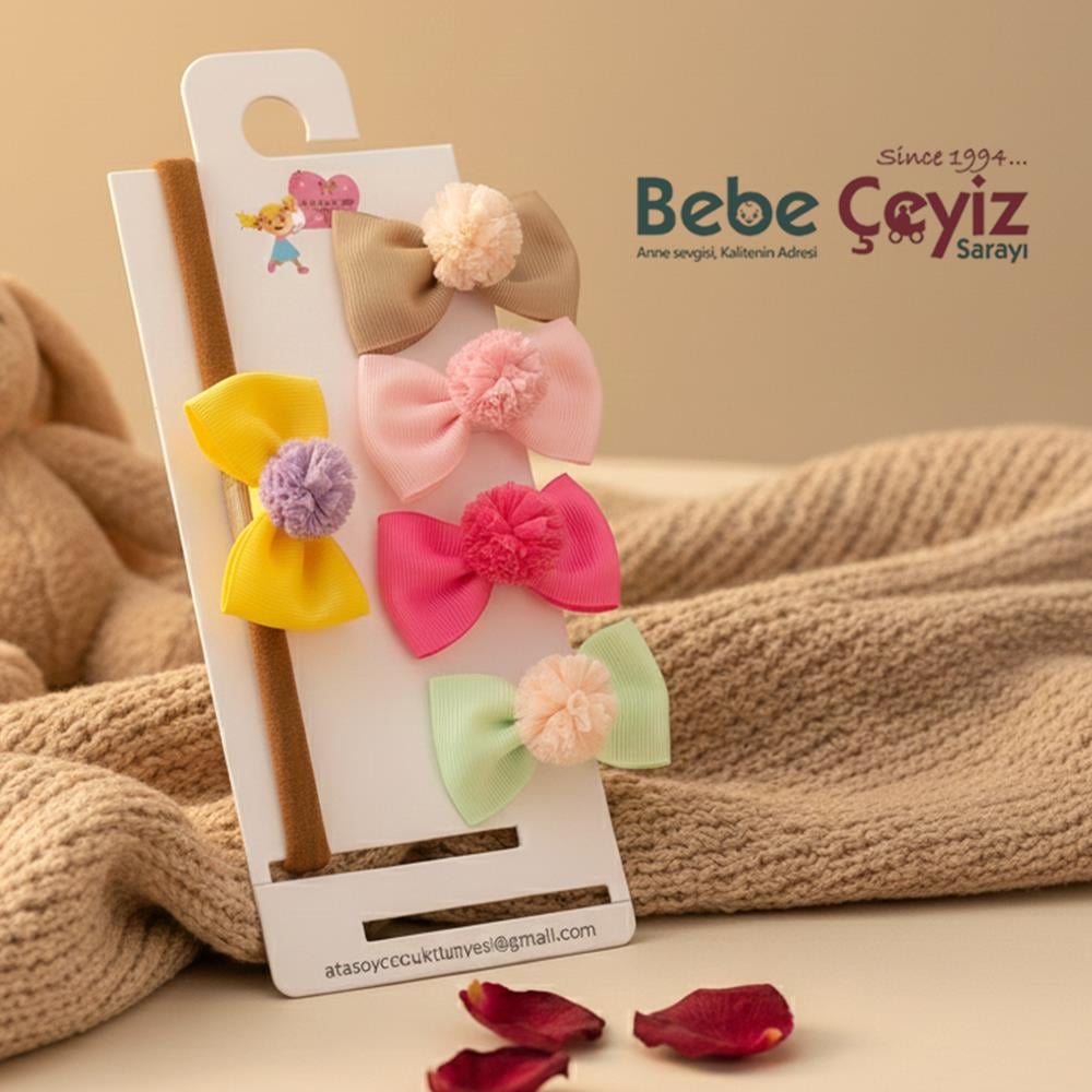 CRAZY KİDS Pensli Set Bandana ( Mix )
