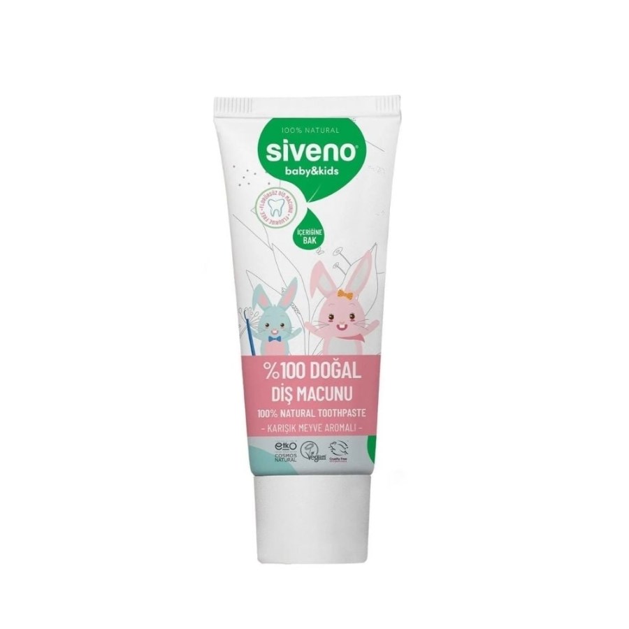 Siveno %100 Doğal Diş Macunu Bebek&Çocuk 50 ml