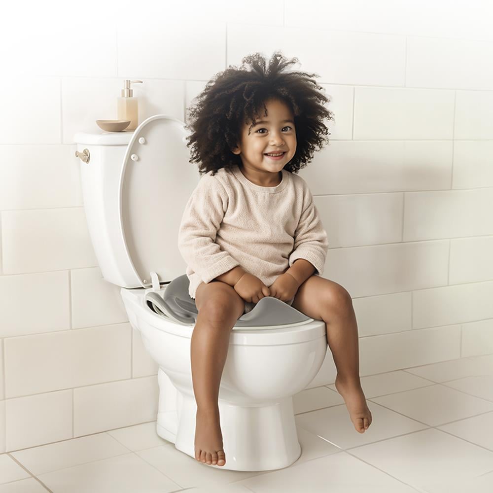 Adaptör... Tuvalet Alıştırma Stone Gri