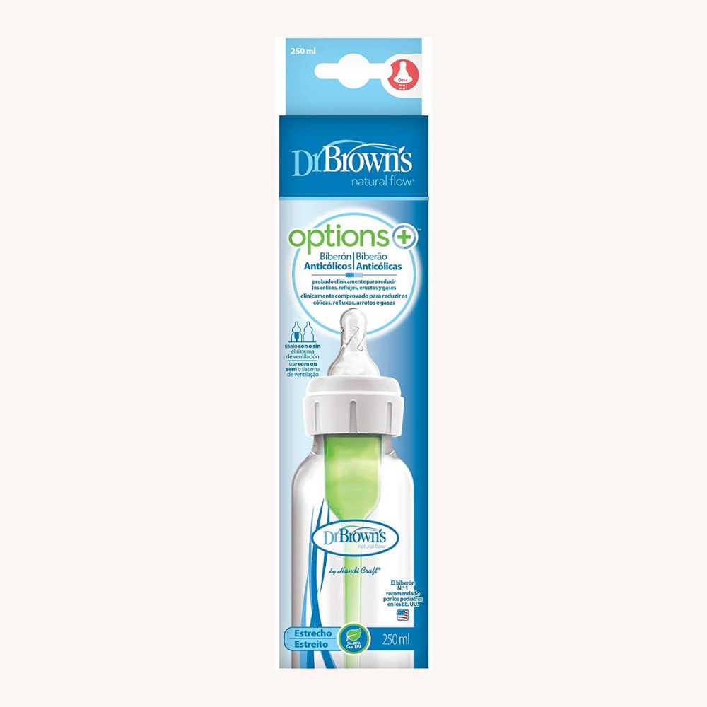 Dr. Browns Antikolik Options Dar Ağız PP Biberon 250ml (0Ay+)
