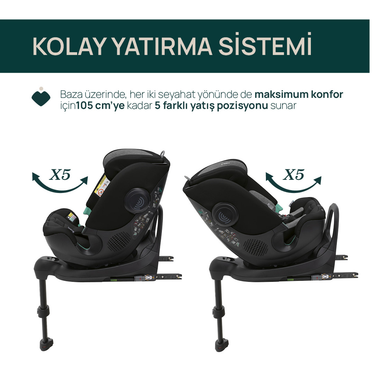 Chicco Fullseat 360 i-size Oto Koltuğu  Black Satın
