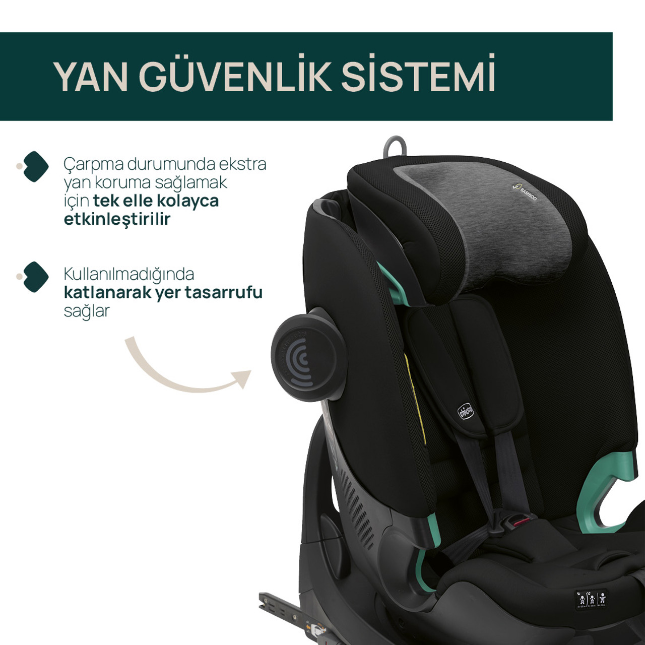 Chicco Fullseat 360 i-size Oto Koltuğu  Black Satın