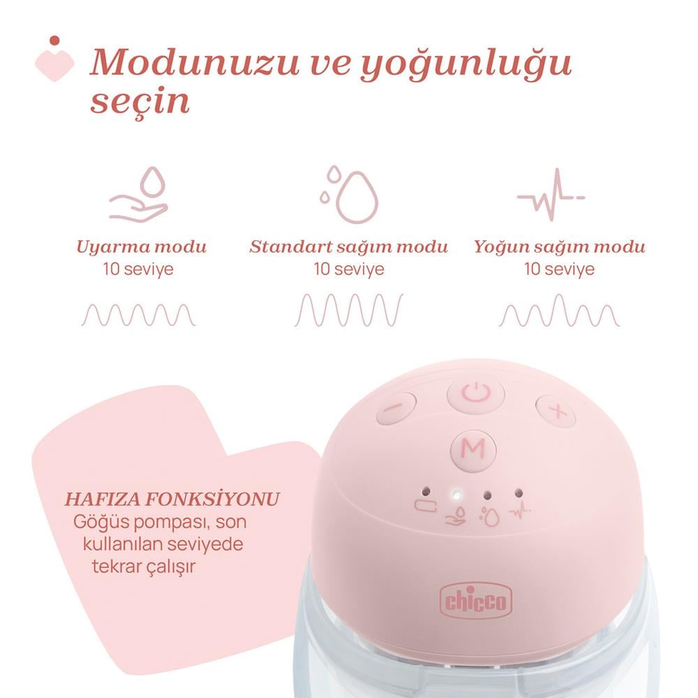 CHİCCO Tekli Giyilebilir Göğüs Pompası