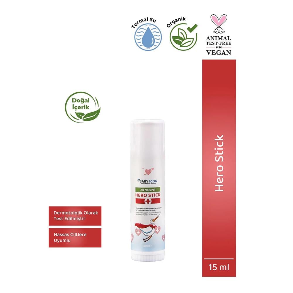 Baby Icon Organik Vegan Hero Stick