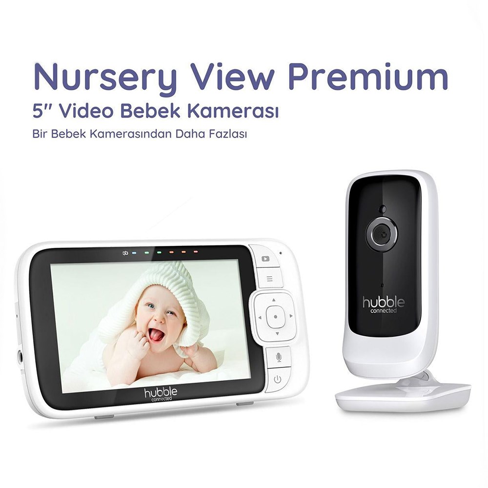 Hubble Nursery View Pro 5 inç Dijital Bebek Kamerası