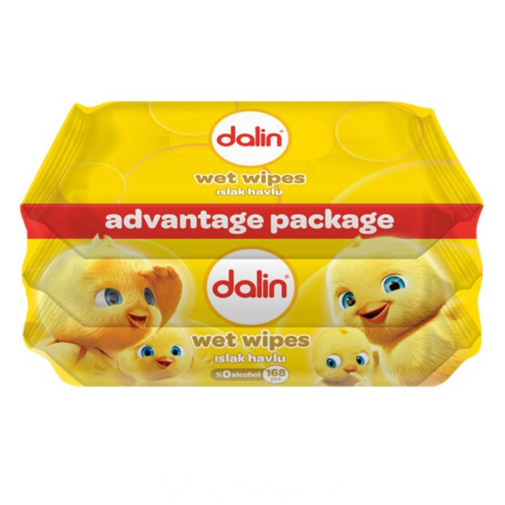 DALİN 56*3 Kapaklı Islak Mendil 