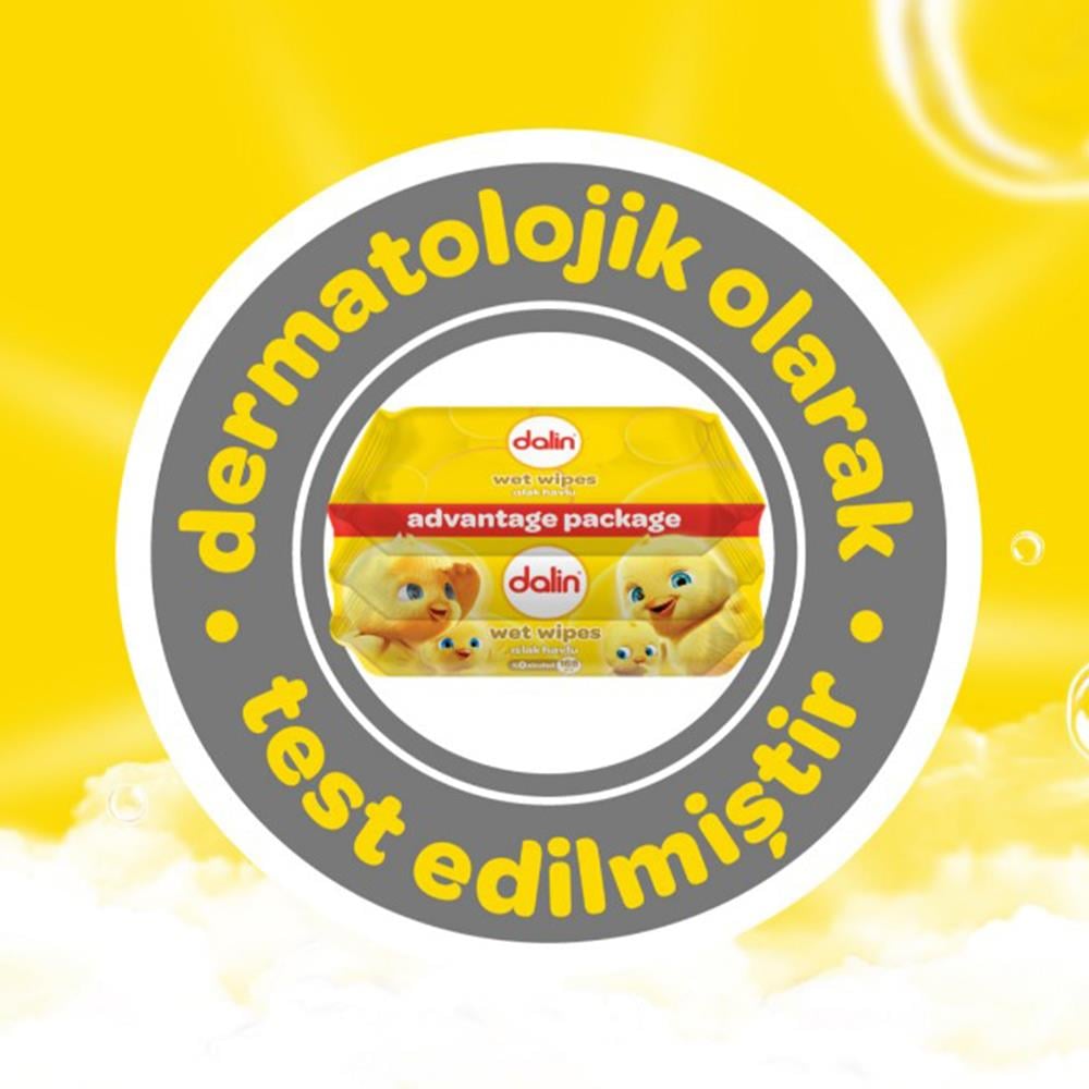 DALİN 56*3 Kapaklı Islak Mendil 