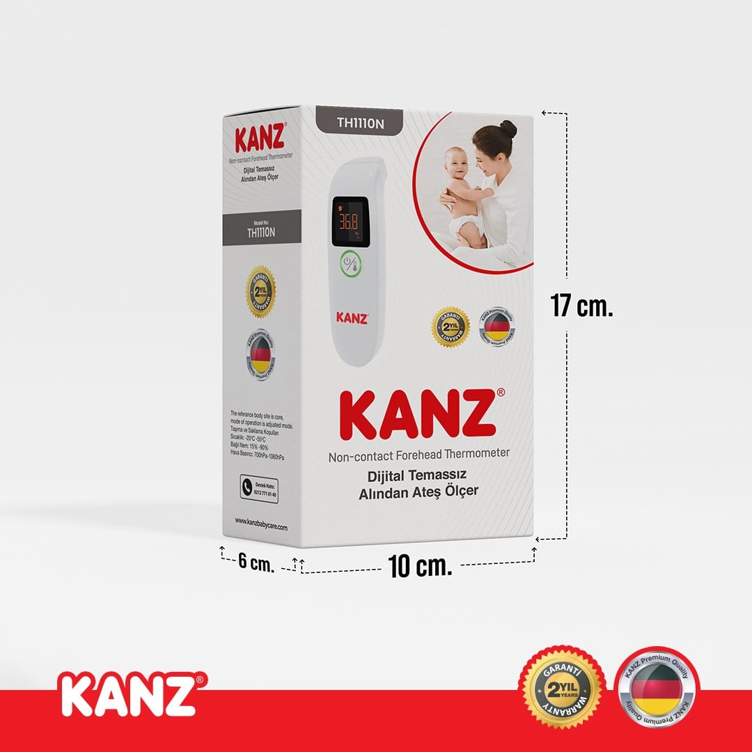 KANZ Alından Temazsız Ateş Ölçer