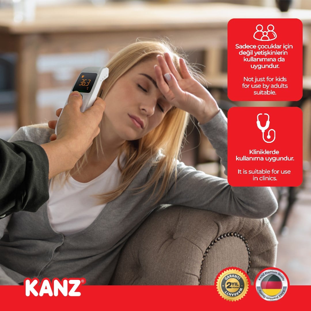 KANZ Alından Temazsız Ateş Ölçer