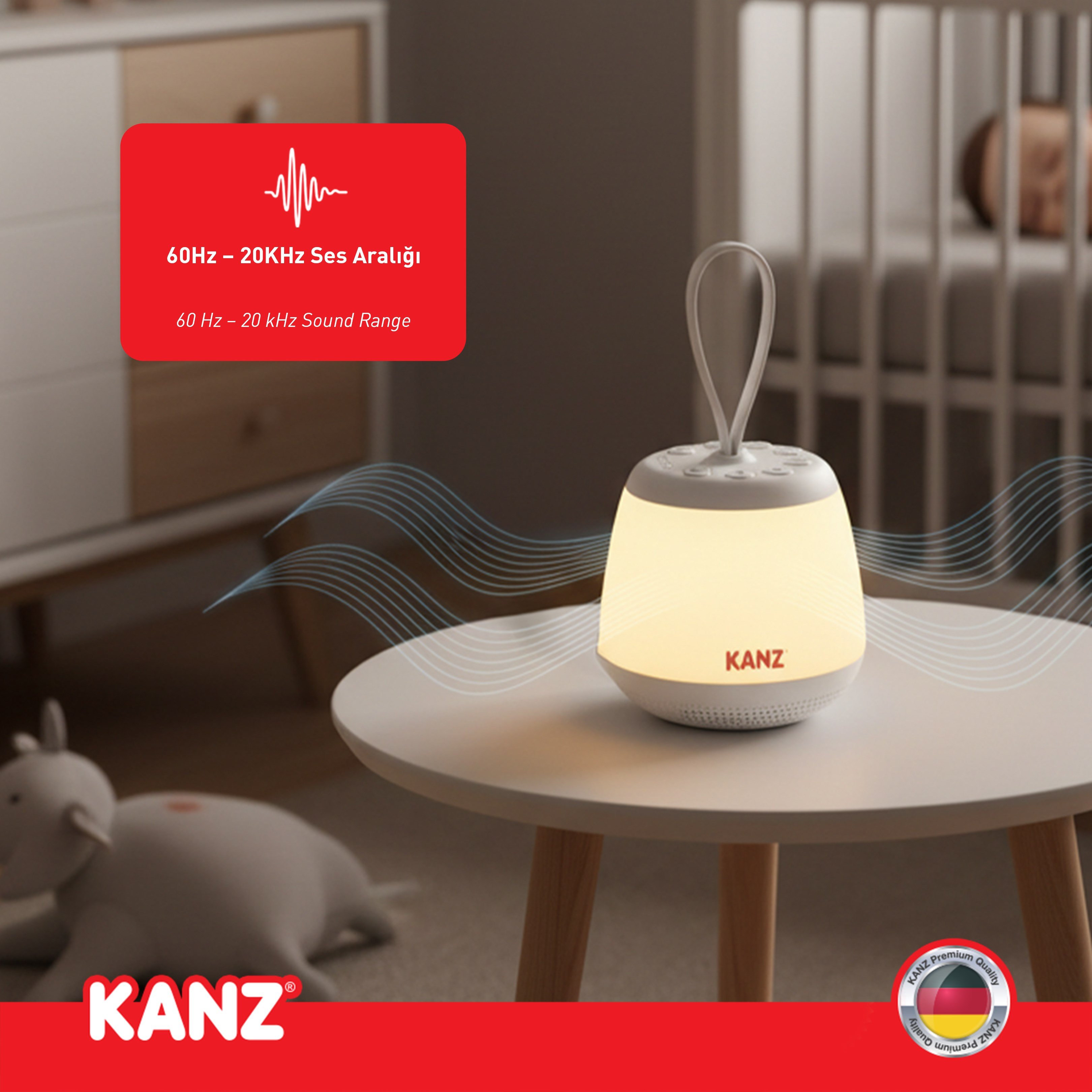 Kanz Taşınabilir Beyaz Gürültü