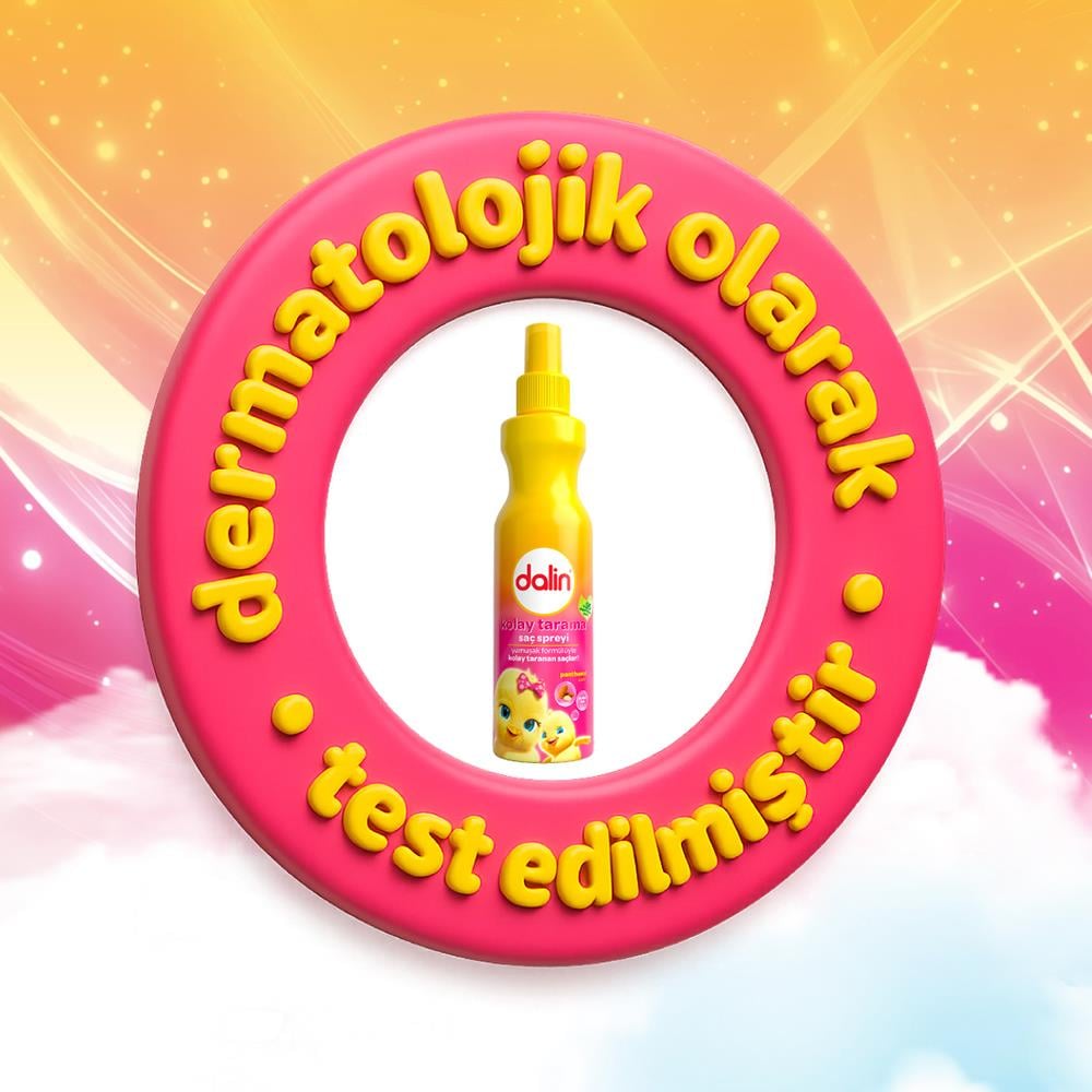 DALİN Badem Yağlı Kolay Tarama Sprey  ( 200 ml )