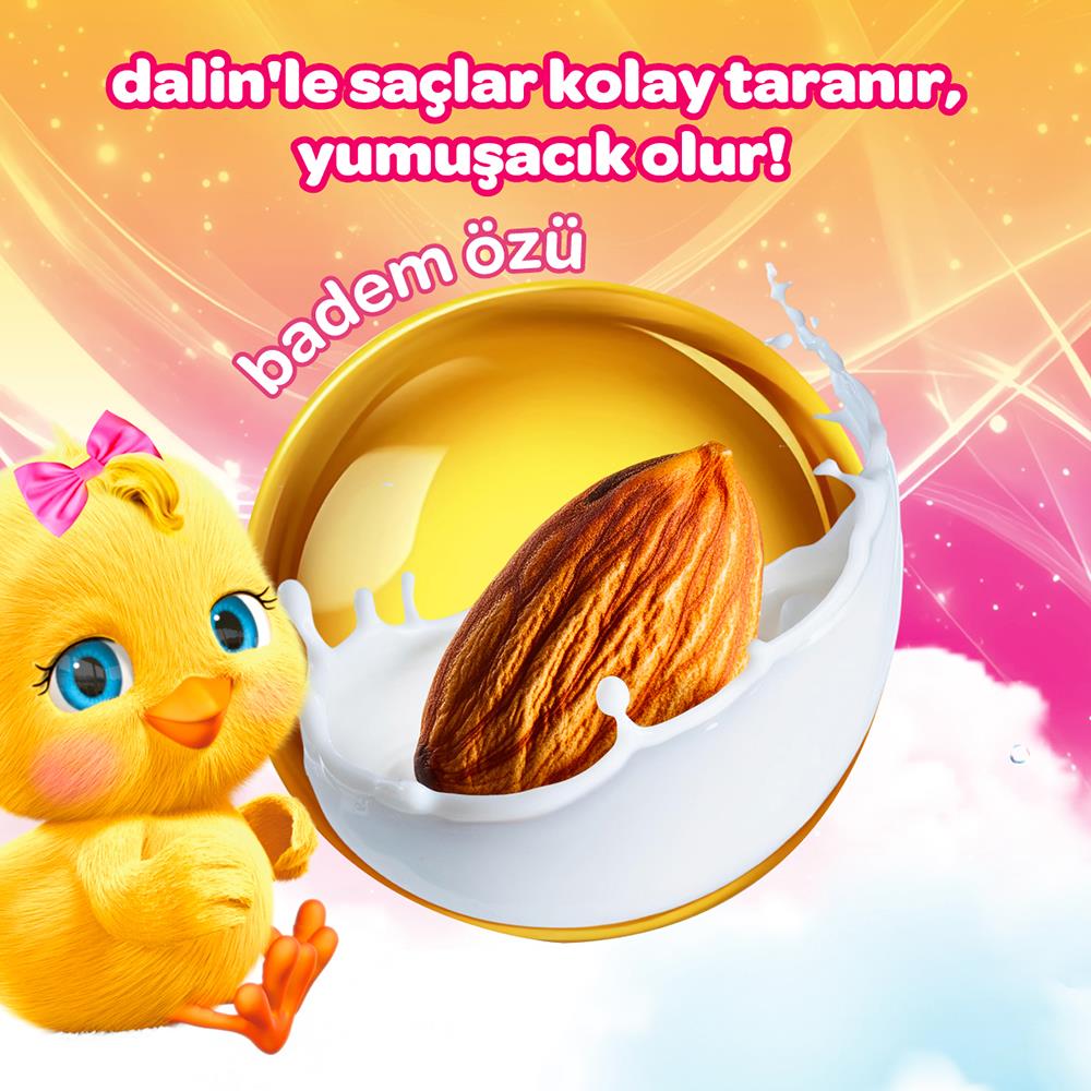 DALİN Badem Yağlı Kolay Tarama Sprey  ( 200 ml )