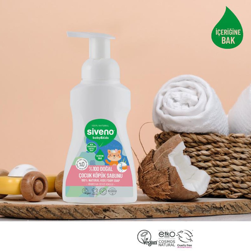 SIVENO Baby Kids Köpük Sabun ( 250 Ml )