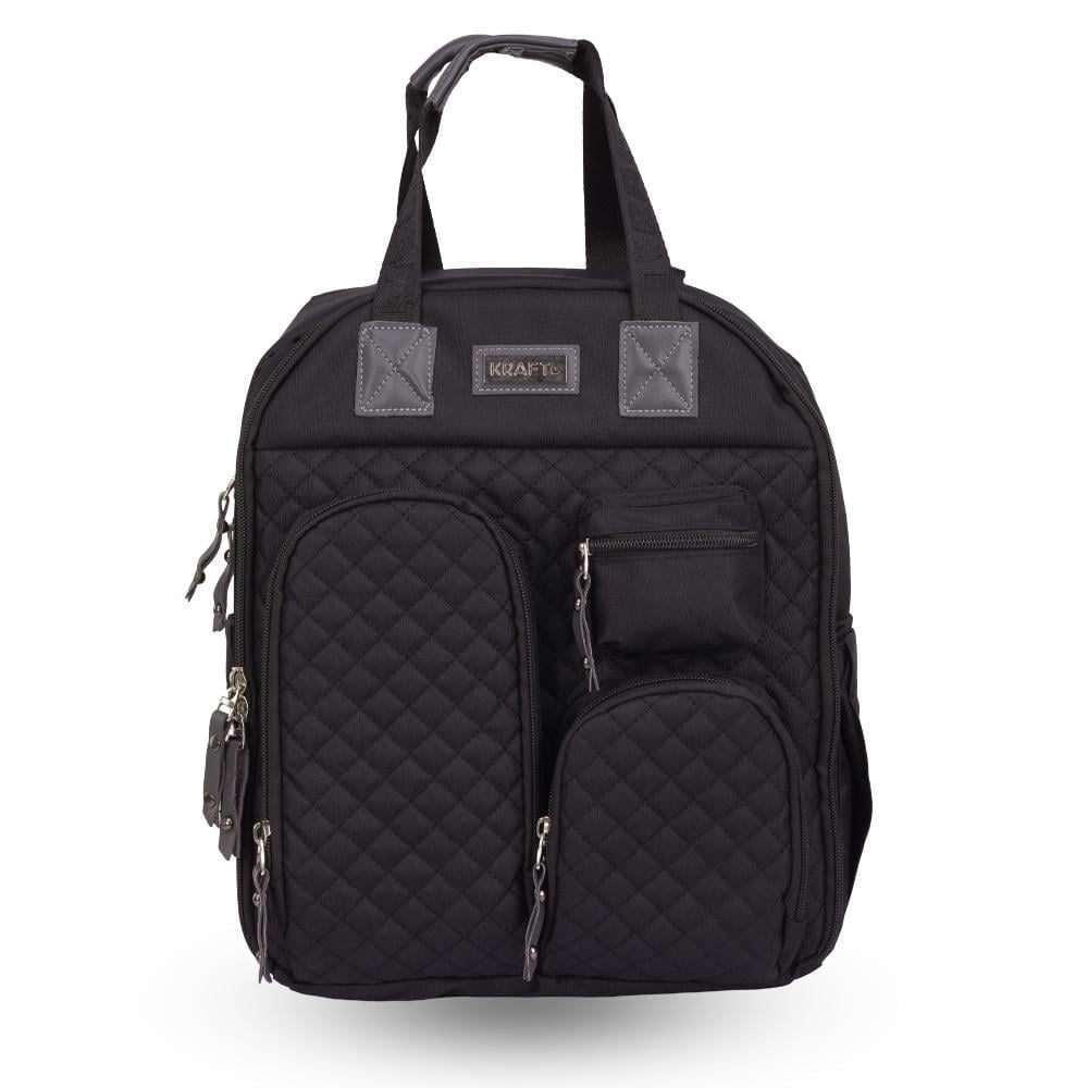Kraft Lapis Anne&Bebek Bakım Sırt Çantası Siyah