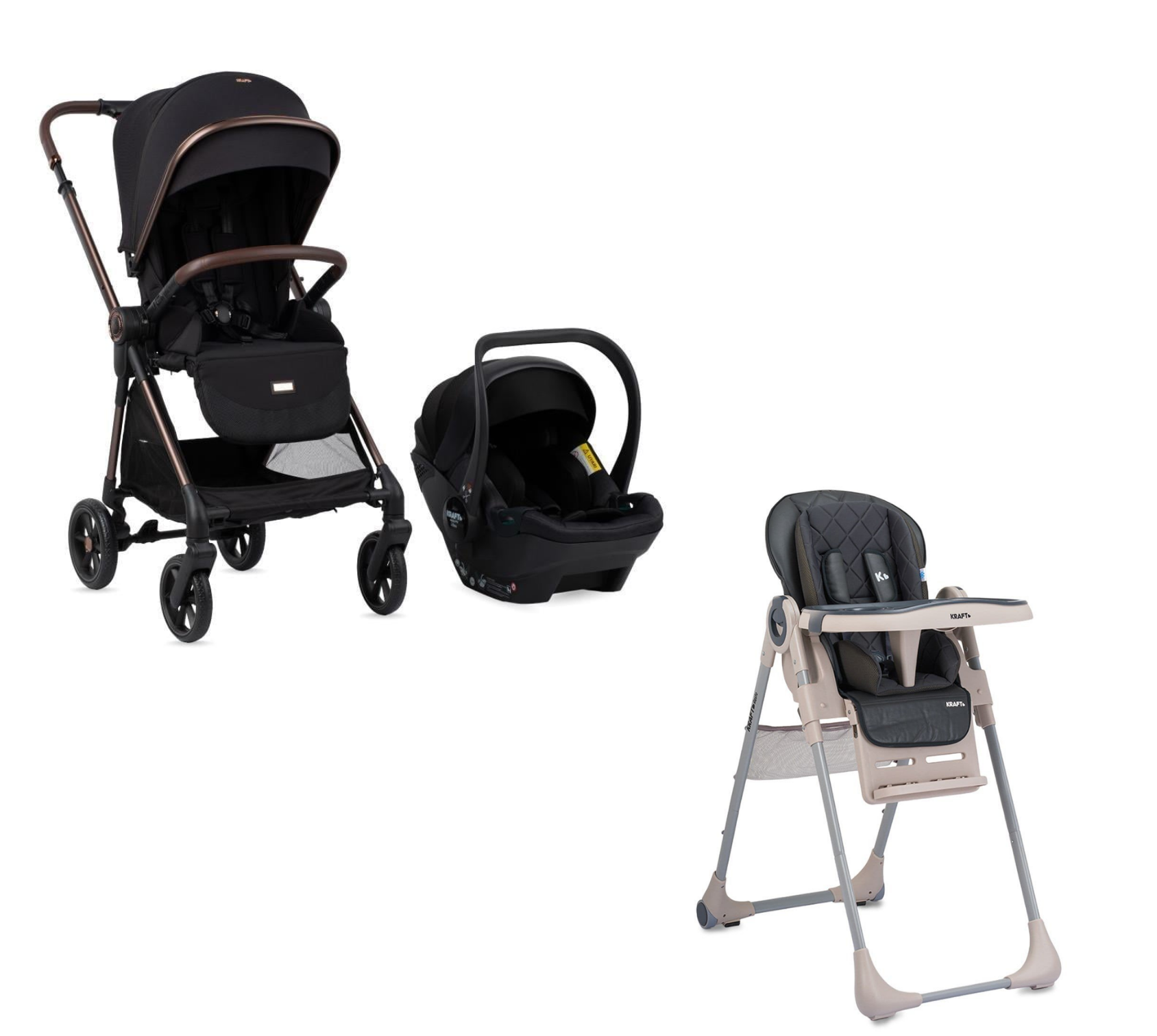 KRAFT FOCUS PR SİYAH + RESTO GRİ