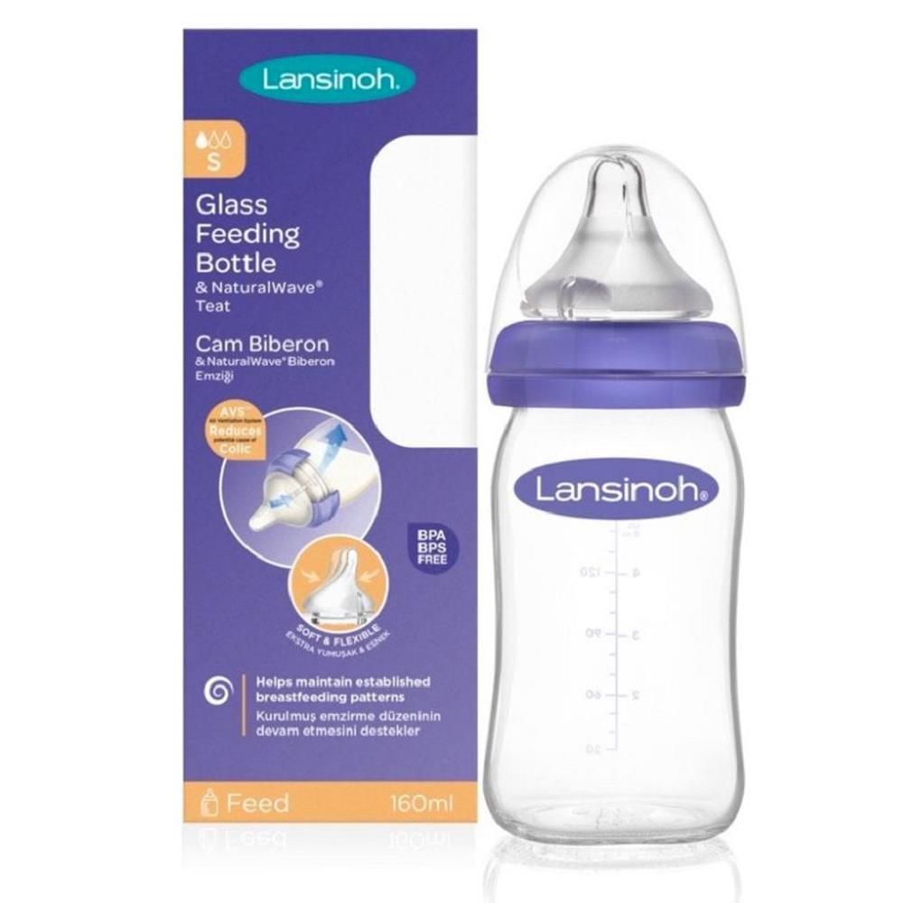 Lansinoh Cam Biberon (160ml)