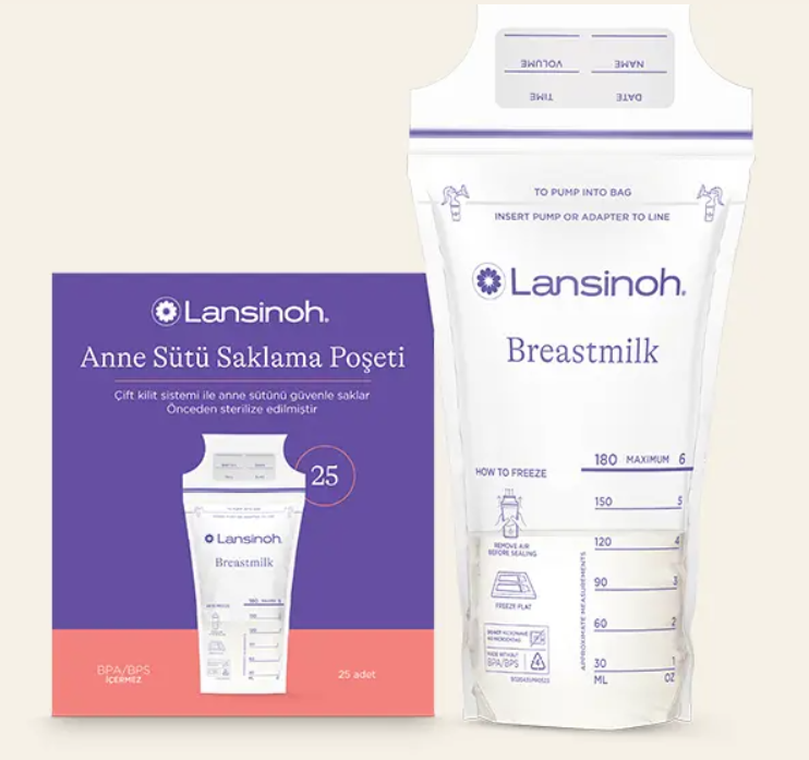 Lansinoh Süt Saklama Poşeti 25 Adet