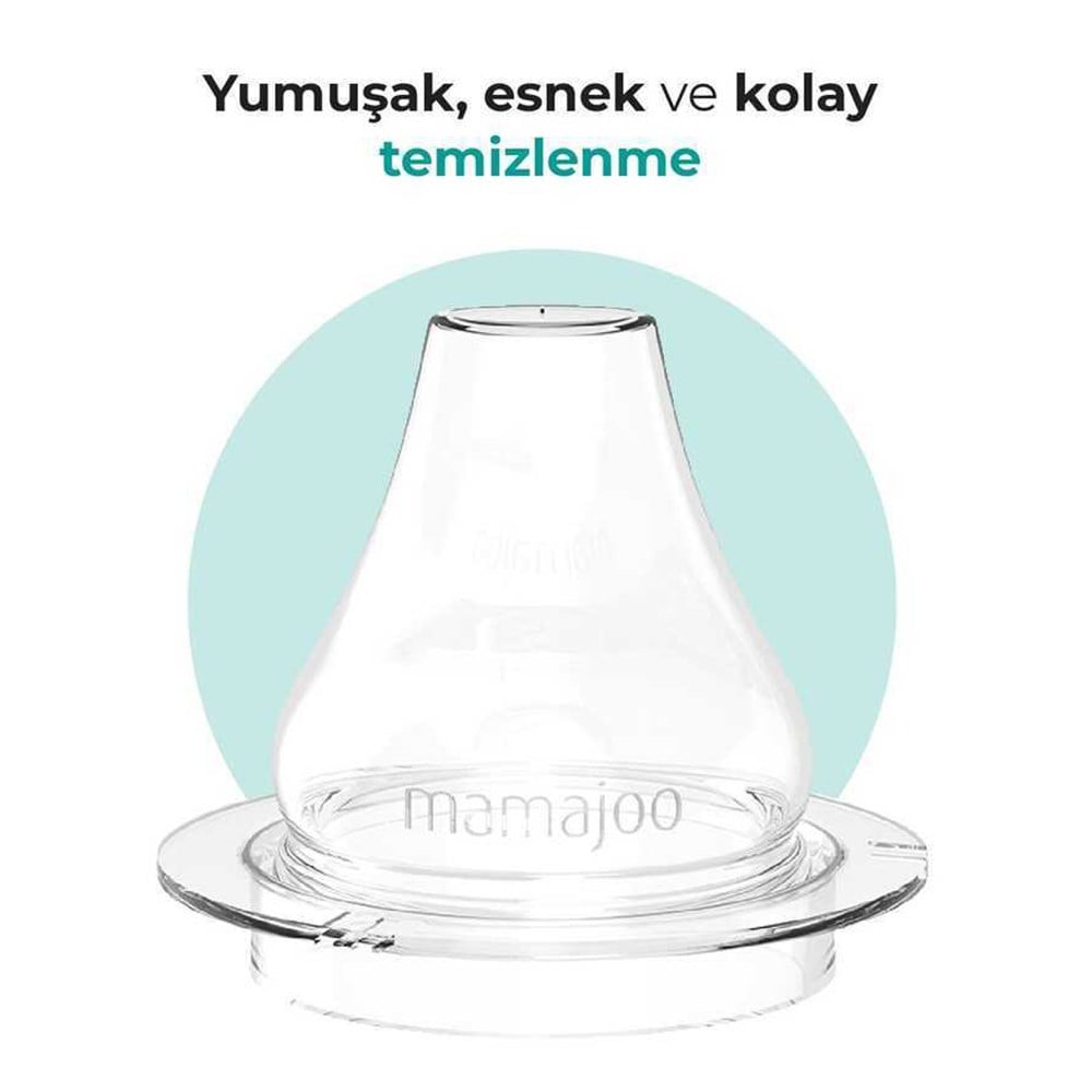 MAMAJOO Akıtmaz  Alıştırma Bardağı 270 ML ( Pow Blush ) ( 9 Ay+ )