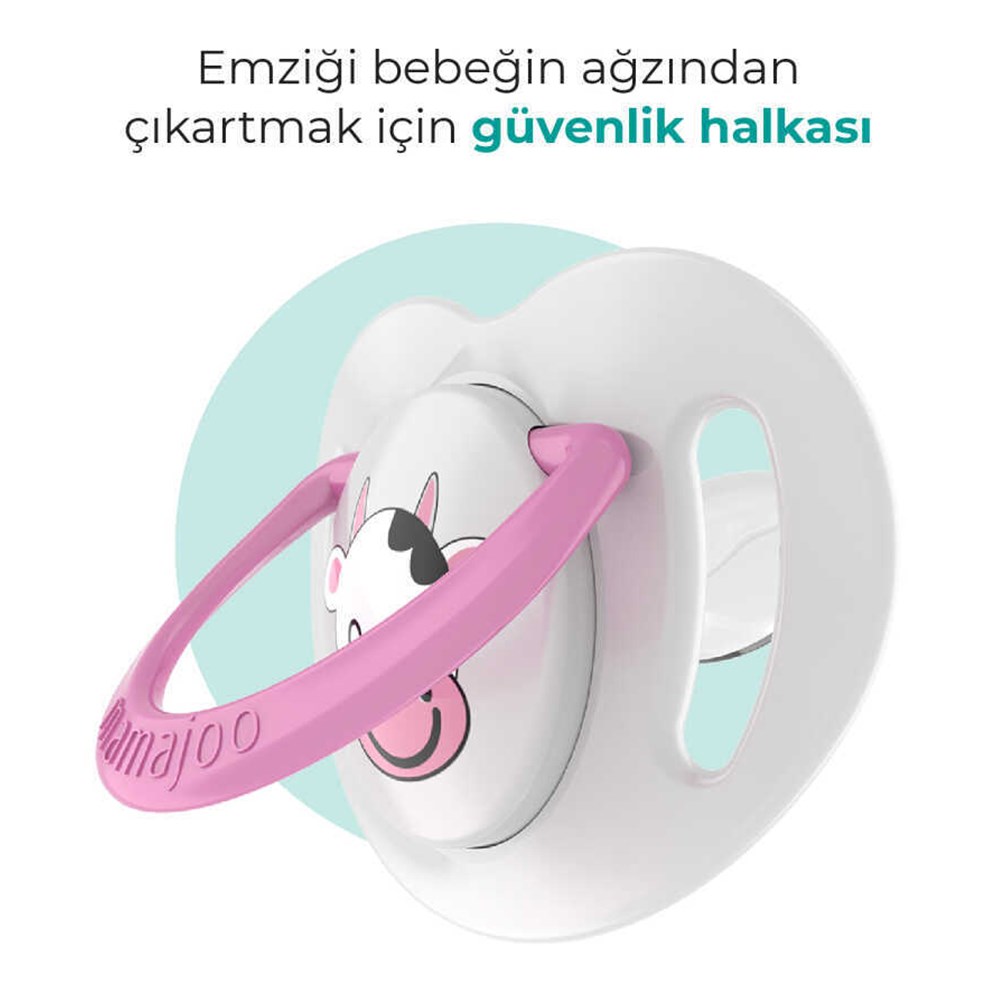MAMAJOO Emzik Saklama Kutulu (İnek) ( 12+ Ay )